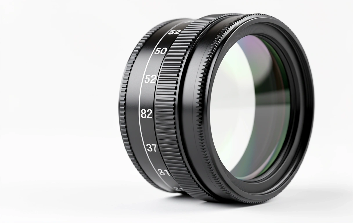 Lente de precisión representando enfoque de datos